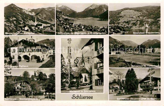 Schliersee Maibaum Weinbergkapelle Bauerntheater