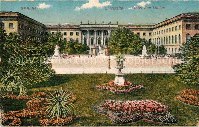 BERLIN  CITY Universitaet Unter den Linden