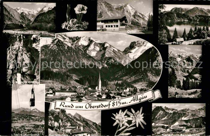 Oberstdorf Nebelhornbahn Oytal Freibergsee