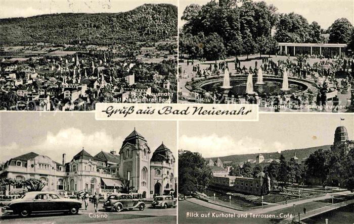 Bad Neuenahr-Ahrweiler Kurhotel Terrassen-Cafe Kurgarten Kasino