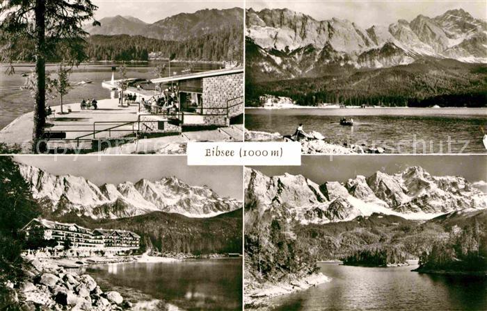 Eibsee Teilansichten