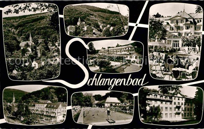 Schlangenbad Taunus Teilansichten