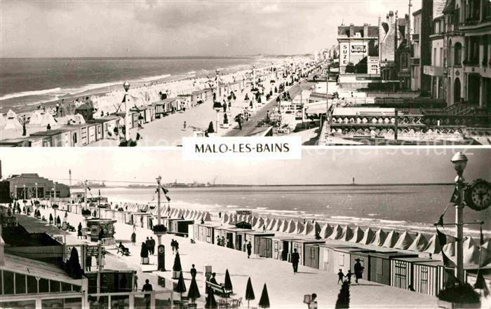 Malo-les-Bains Strandpromenade
