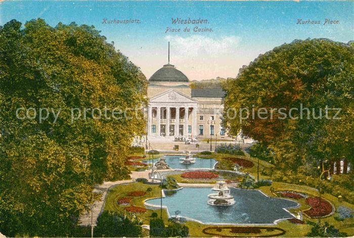 Wiesbaden Kurhausplatz Casino