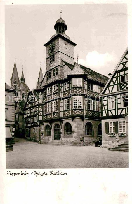 Heppenheim Bergstrasse Rathaus