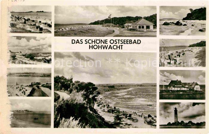 Hohwacht Ostseebad Strand Duene Leuchtturm Brandung
