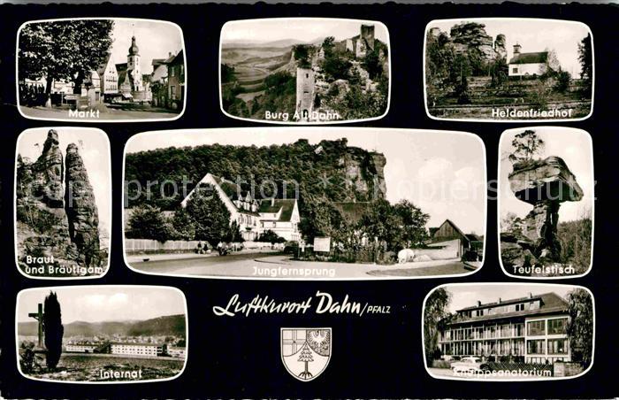 Dahn Markt Braut und Braeutigam Internat Burg Altstadt Dahn