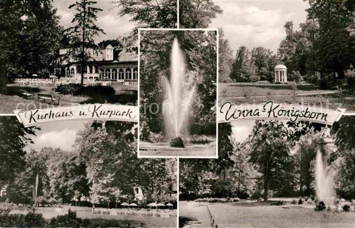 Koenigsborn Unna Kurhaus Kurpark