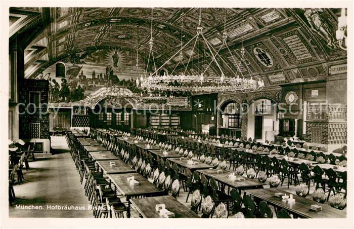 Muenchen Bayern Hofbraeuhaus Festsaal