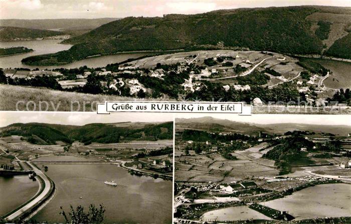 Rurberg Simmerath Eifel NRW Fliegeraufnahme