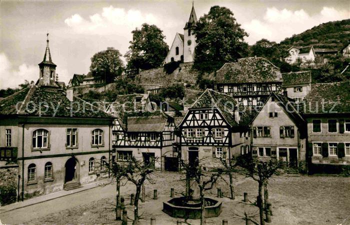 Zwingenberg Bergstrasse Marktplatz