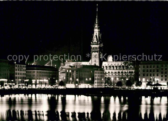 HAMBURG  CITY Binnenalster Rathaus