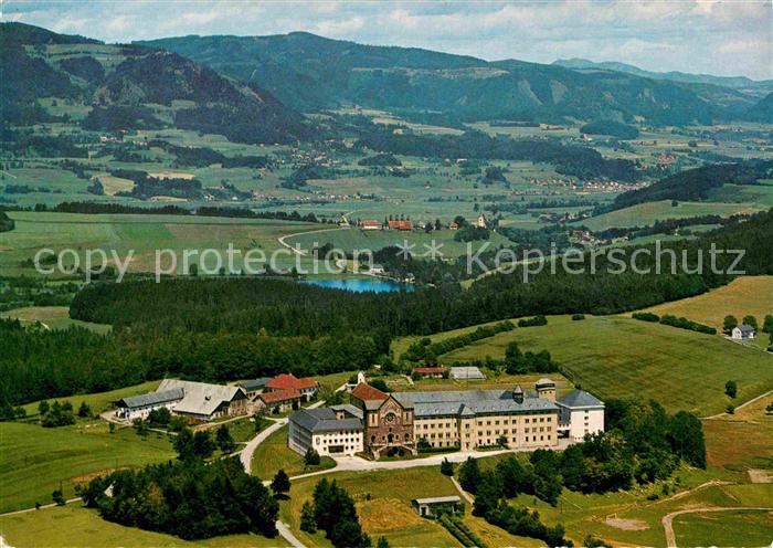 Maria Saal Kaernten Marianum Fliegeraufnahme