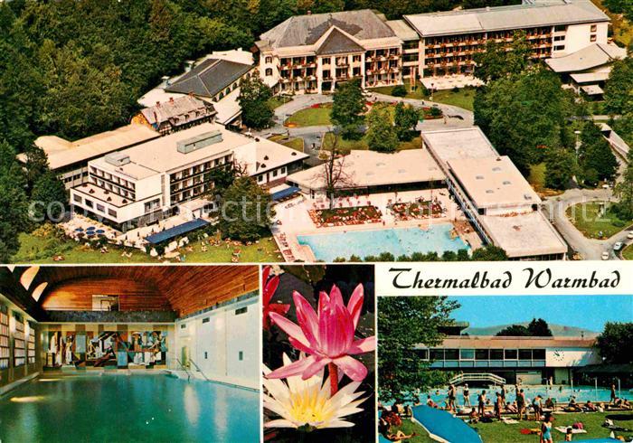 Warmbad Villach Fliegeraufnahme Thermalbad