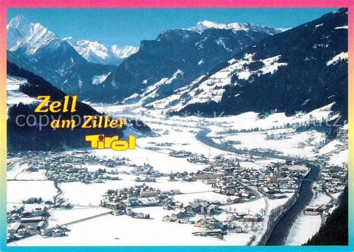 Zell Ziller Tirol Fliegeraufnahme