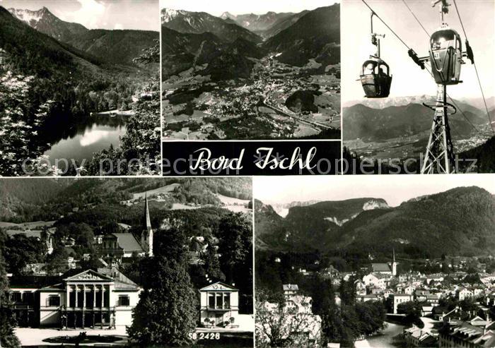 Bad Ischl Salzkammergut Seilbahn Panorama Bergsee