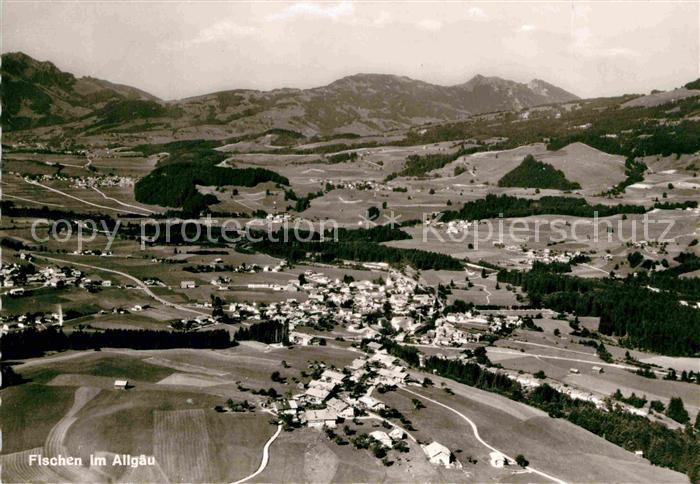 Fischen Allgaeu Fliegeraufnahme