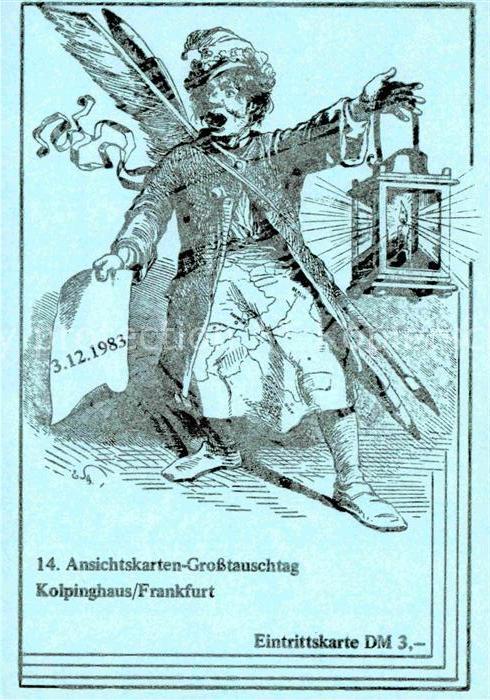 Frankfurt Main Ansichtskarten Grosstauschtag 1983