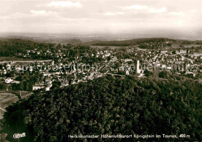 Koenigstein Taunus Fliegeraufnahme