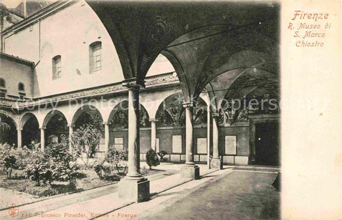 Firenze Florenz Museo di San Marco Chiostro