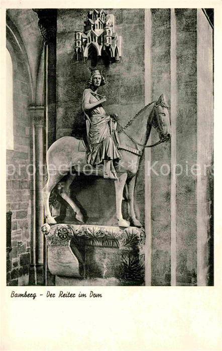 Bamberg Reiter im Dom Reiterstandbild