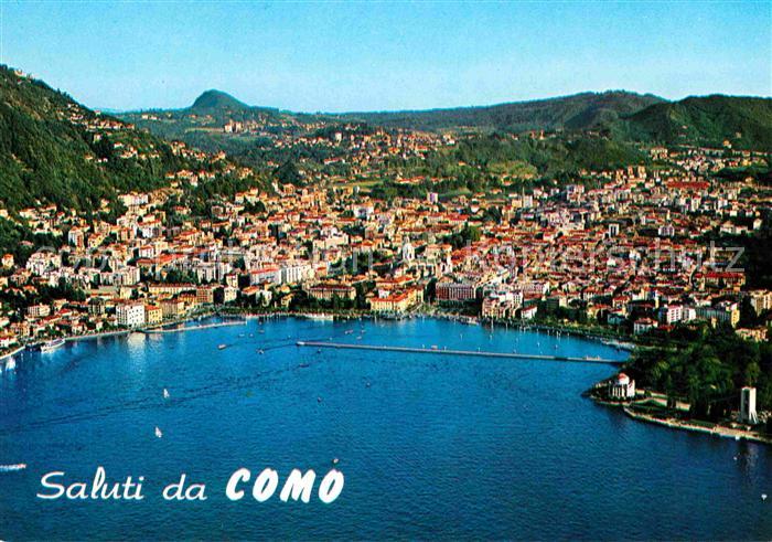 Como Lago di Como Panorama dall aereo