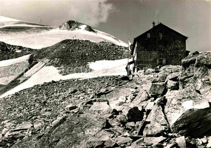 Schwarzensteinhuette Rifugio Vittorio Veneto Alpe Aurine Zillertaler Alpen