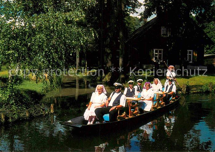 Luebbenau Spreewald Spreewaldhafen Kahnfahrten