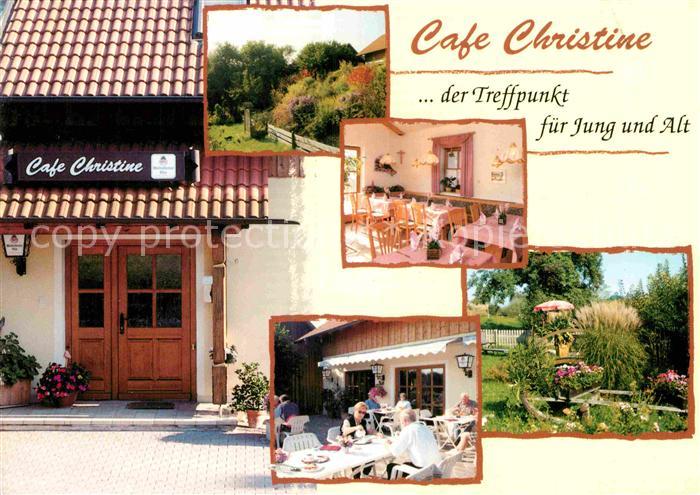 Malching Niederbayern Cafe Christine Terrasse Garten