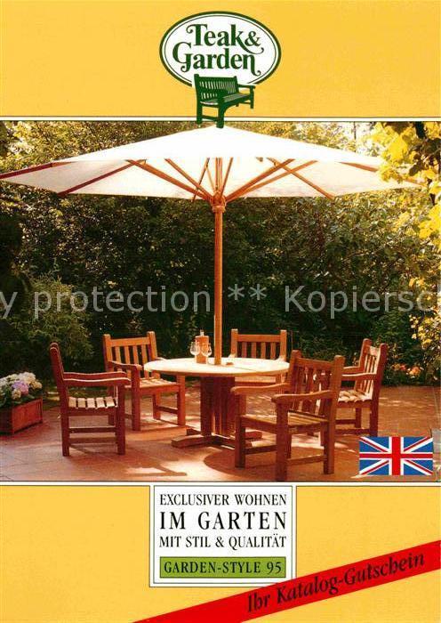 Ohe Reinbek Teak & Garden Garden Style 95 Gut Schoenau Katalog Gutschein