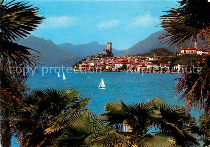 Malcesine Lago di Garda Panorama Gardasee