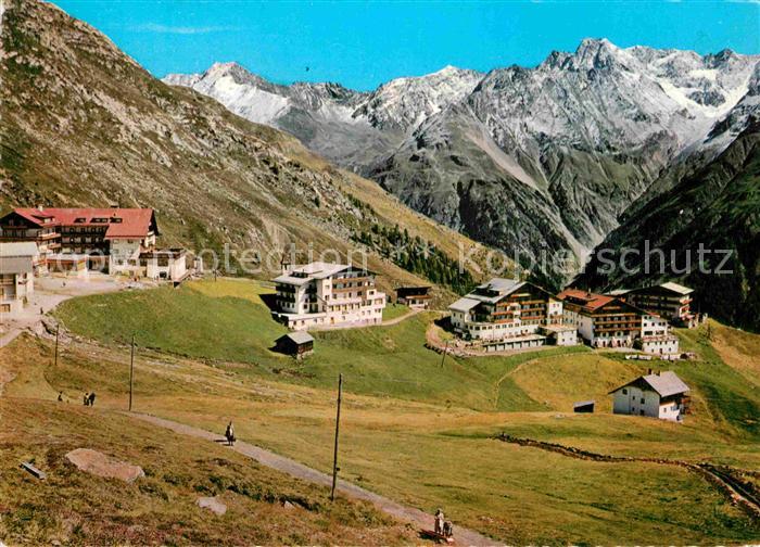 Hochsoelden Bergdorf oetztaler Alpen