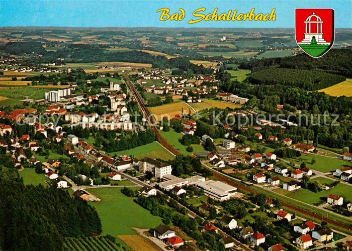Bad Schallerbach Kurort Schwefelbad Fliegeraufnahme
