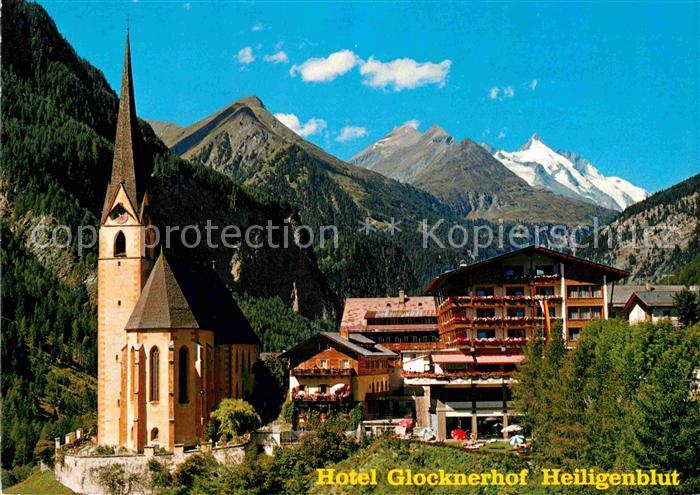 Heiligenblut Kaernten Hotel Glocknerhof Kirche Grossglockner Hohe Tauern