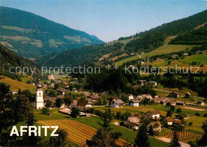 Afritz See Panorama Erholungsort im Gegental