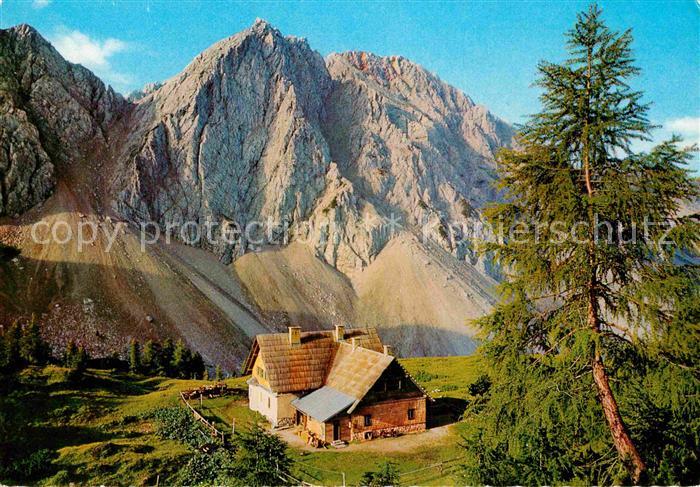 Feistritz Drau Kaernten Klagenfurter Huette in den Karawanken Klagenfurter Spitz