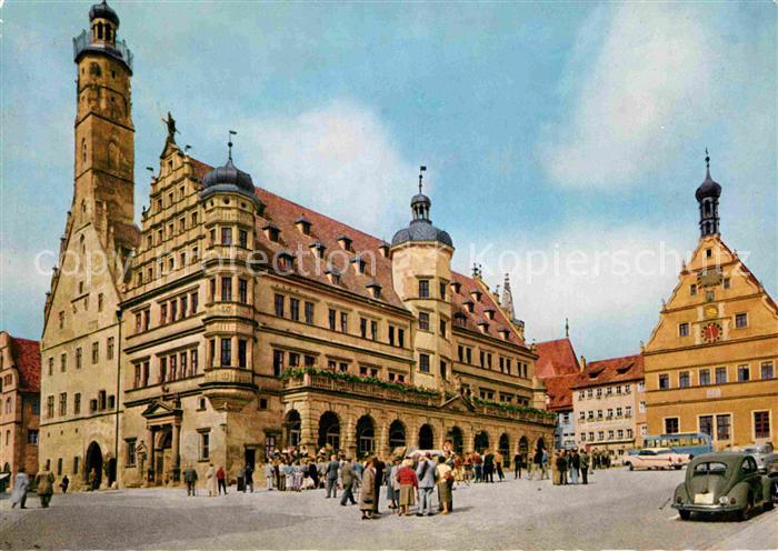 Rothenburg Tauber Rathaus mit Reichstrinkstube