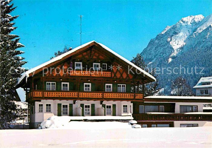 Oberstdorf Pension Haus Joachim Winterpanorama