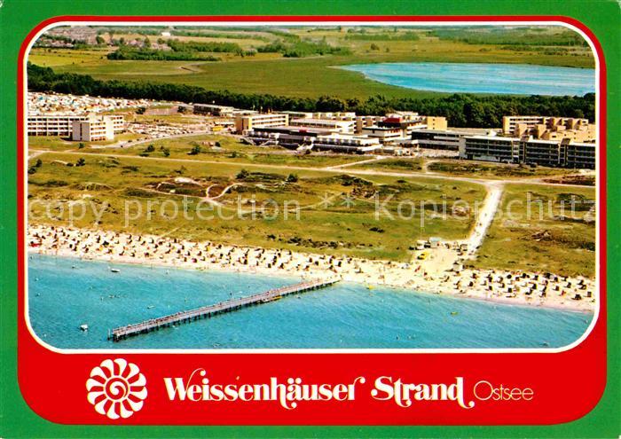 Weissenhaeuser Strand Hohwachter Bucht Fliegeraufnahme