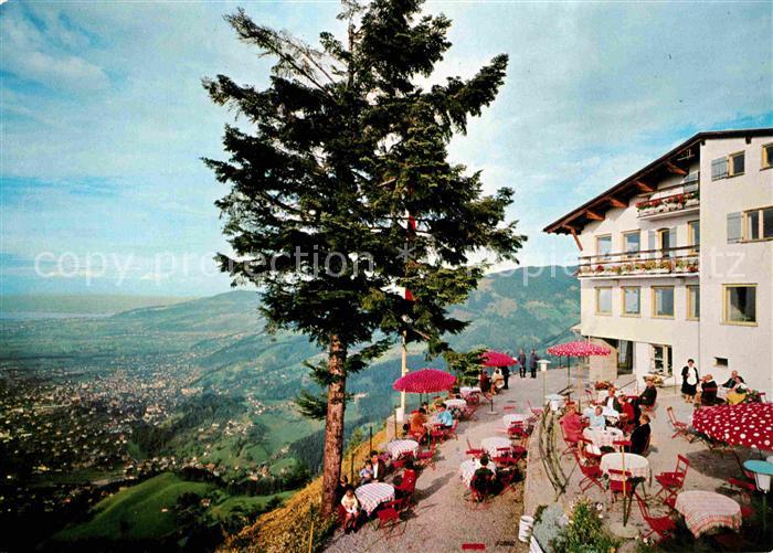 Dornbirn Vorarlberg Bergrestaurant Karren Bergstation Seilbahn