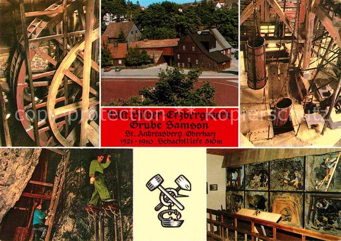 St Andreasberg Harz Historisches Silber Erzbergwerk