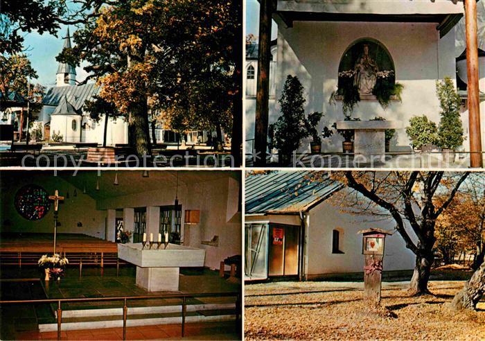 Planegg Wallfahrtskapelle Maria Eich und neue Kirche