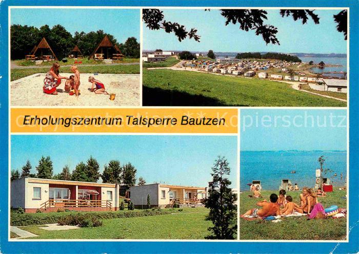 Bautzen Sachsen Erholungszentrum Talsperre Finnhuetten Campingplatz Bungalows
