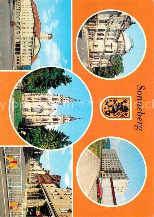 Sonneberg Thueringen Spielzeugmuseum Kreispflegeheim Feierabendheim Rathaus Kirc