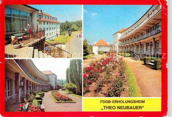 Tabarz FDGB Erholungsheim Theo Neubauer