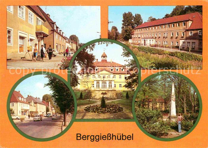 Berggiesshuebel Karl Marx Strasse Kurhaus Paul Linde Haus Postmeilensaeule