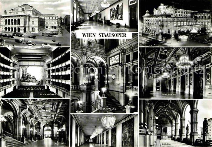 Wien Staatsoper Innenansichten