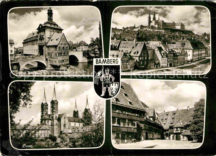 Bamberg Altes Rathaus Dom Regnitz Michelsberg Alte Hofhaltung