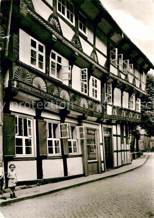 Hornburg Wolfenbuettel Neidhammelhaus Fachwerkhaus