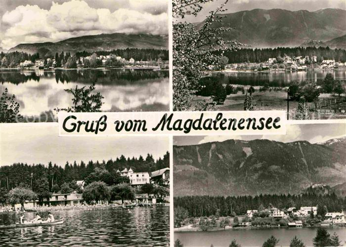 Villach Kaernten Panorama Magdalenensee Alpen
